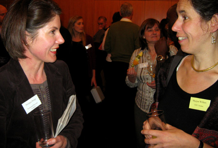 Philippa Burge with Marjon Willers, CWT Trustee