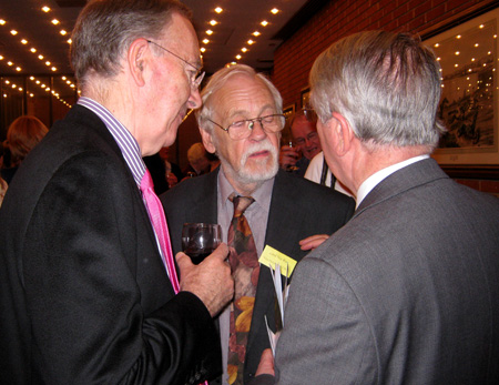 Peter Roberts (Nutmeg-UK), Lord Rea (Vice President), Professor James (Vice President)