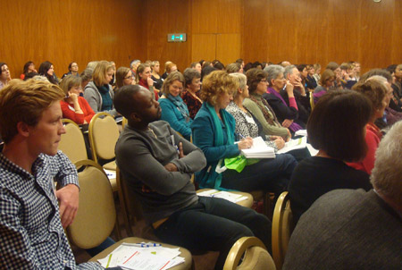 Professor Richard Watt (ex Trustee), Jillian Pitt of Consumer Focus and Yve Gritschneder, CWT Trustee