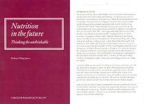 1997: Nutrition in the future: thinking the unthinkable - PDF